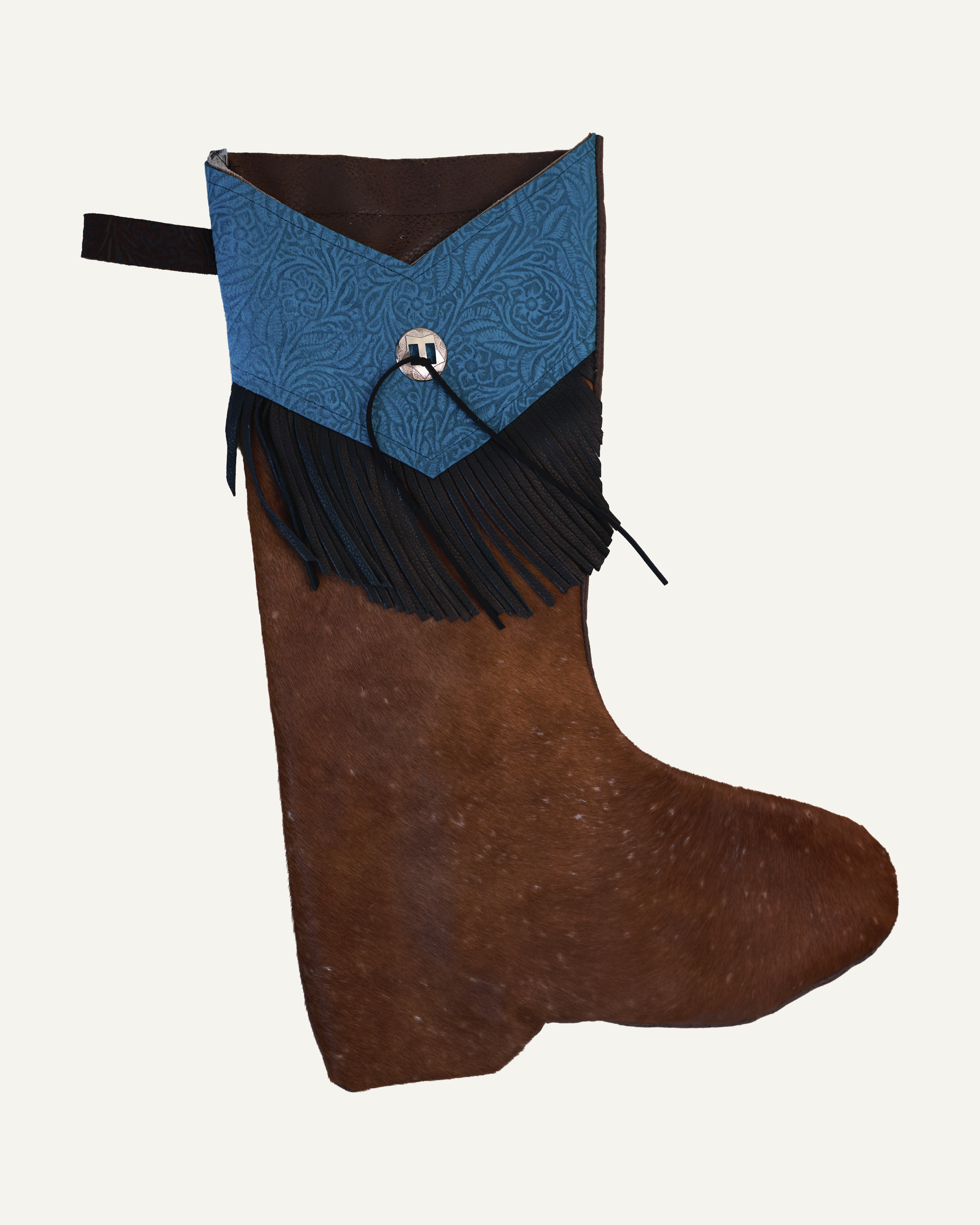 Western Boot Christmas Stockings #8