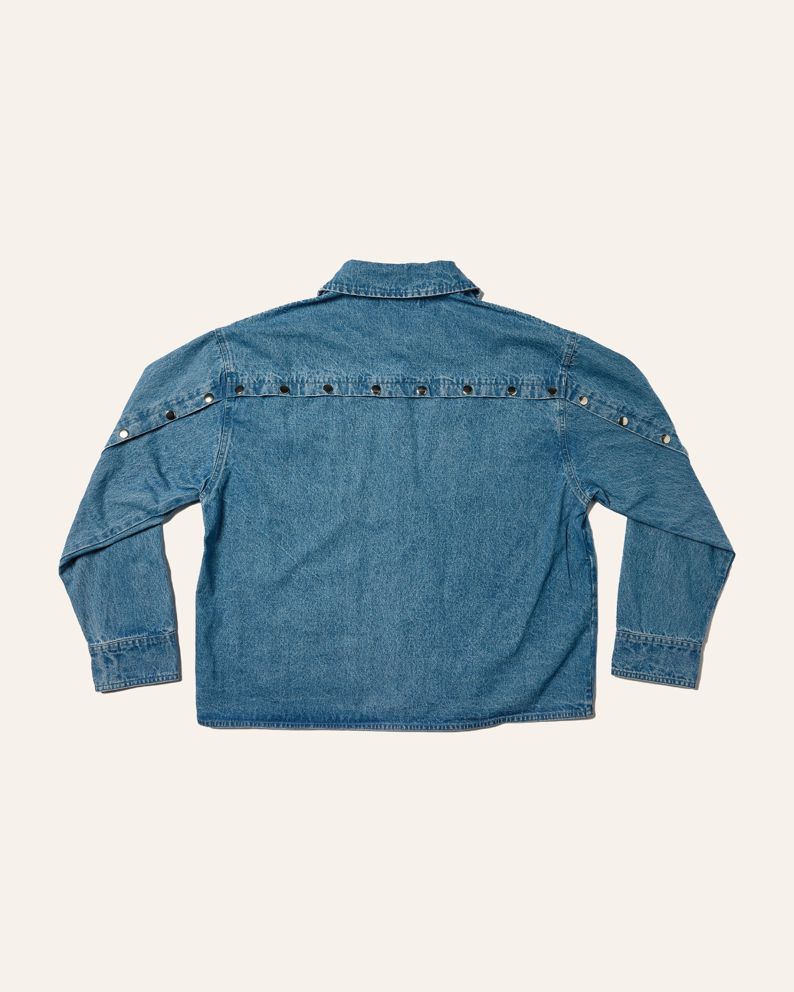 Studded Chore Jacket + Fringe